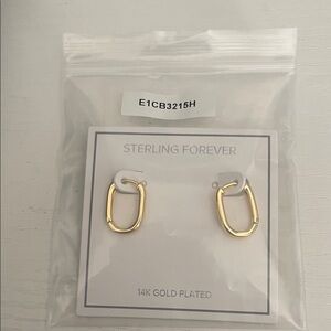 Sterling Forever Gold Plated Earrings